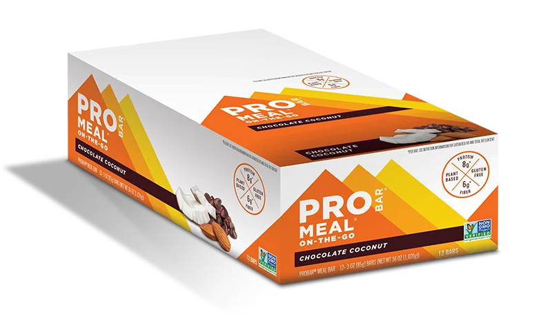 Probar Meal Bar Chocolate Coconut 12-Pack | Miyar Adventures