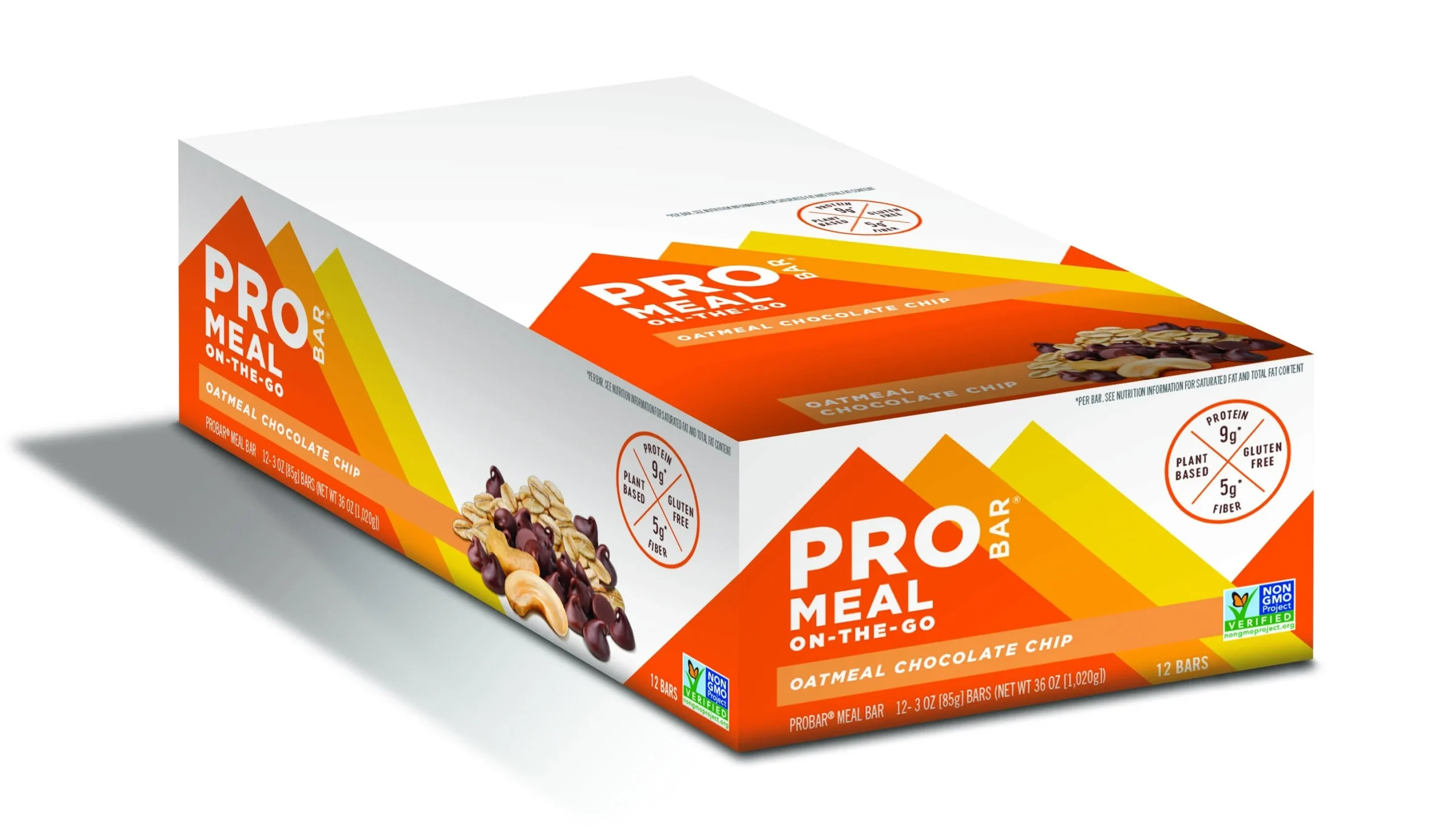 Probar Meal Bar Oatmeal Chocolate Chip 12-Pack | Miyar Adventures