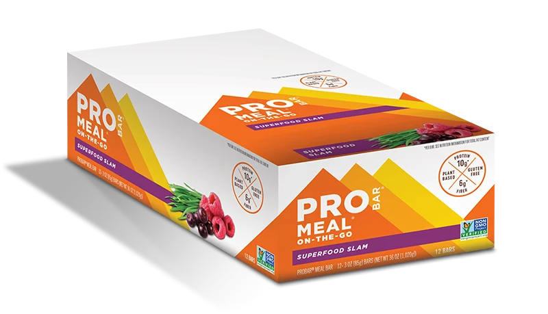 Probar Meal On-The-Go Bars Superfood Slam 12-Pack | Miyar Adventures