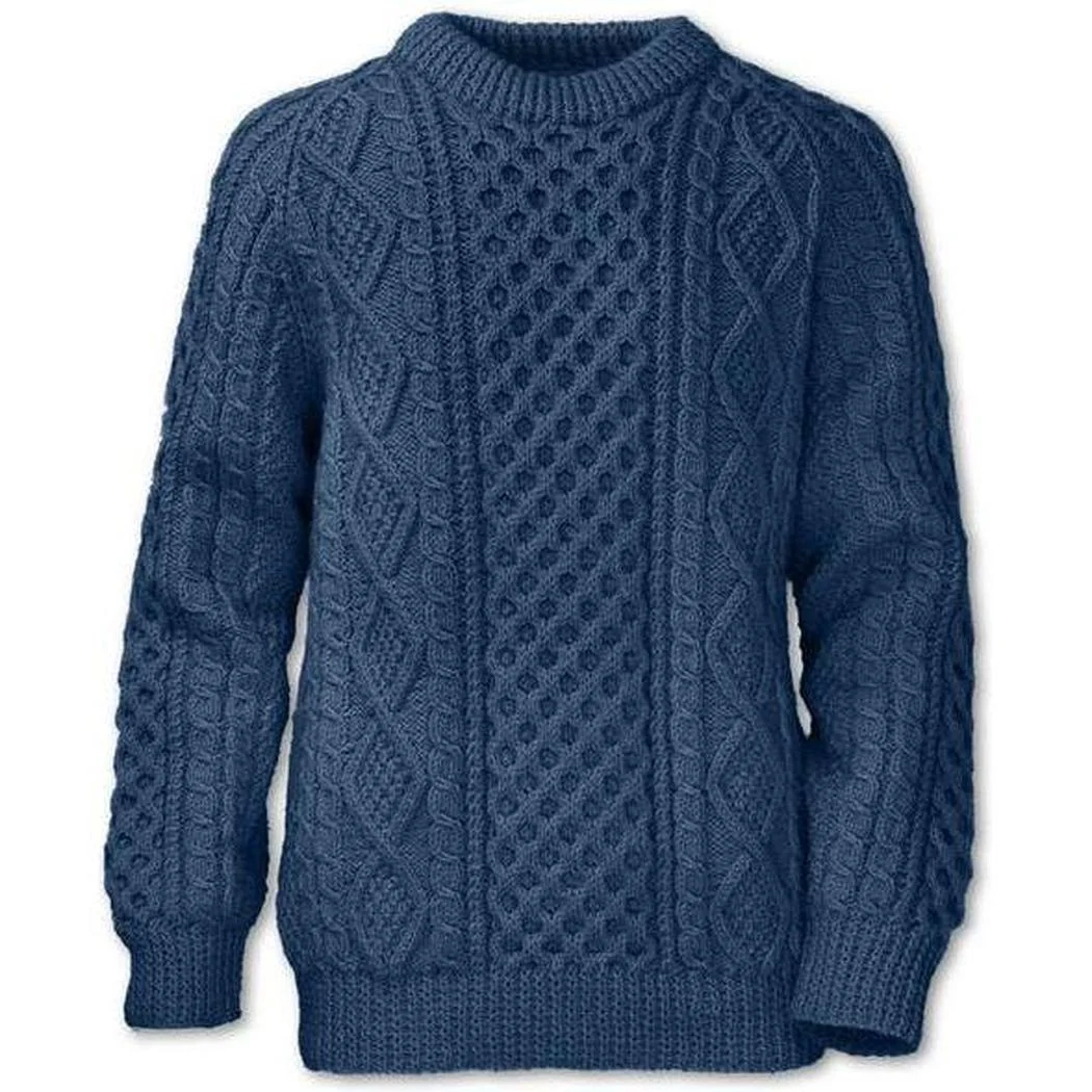 Purnell Men's Fisherman Wool Blend Sweater