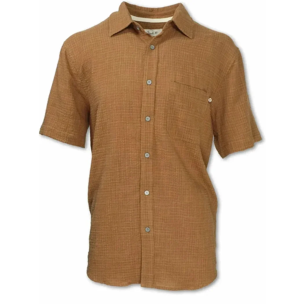 Purnell Men's Short Sleeved Seersucker Shirt