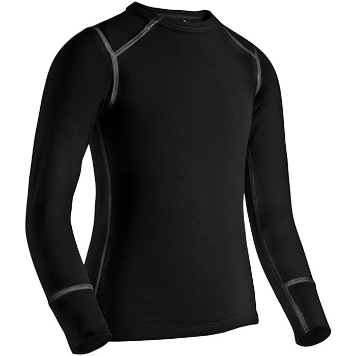 QUEST KIDS CREW BLACK