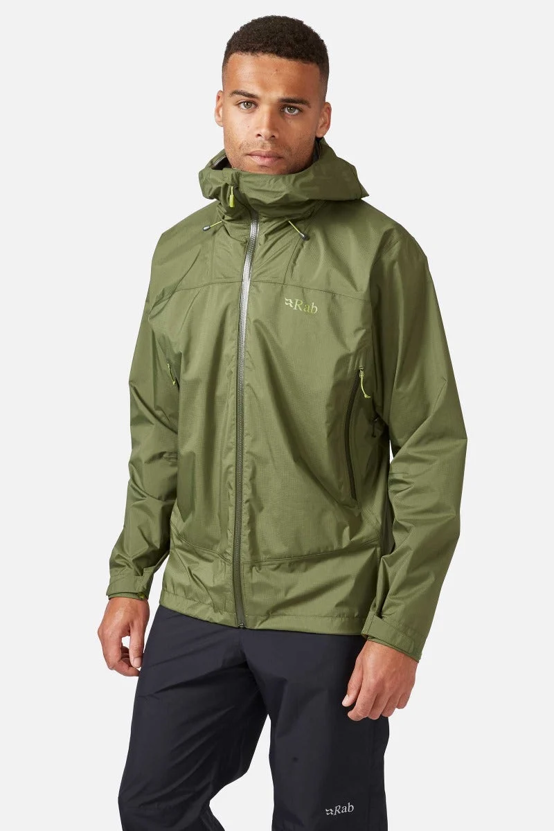 Rab Downpour Plus 2.0 Waterproof Jacket Men's | Miyar Adventures