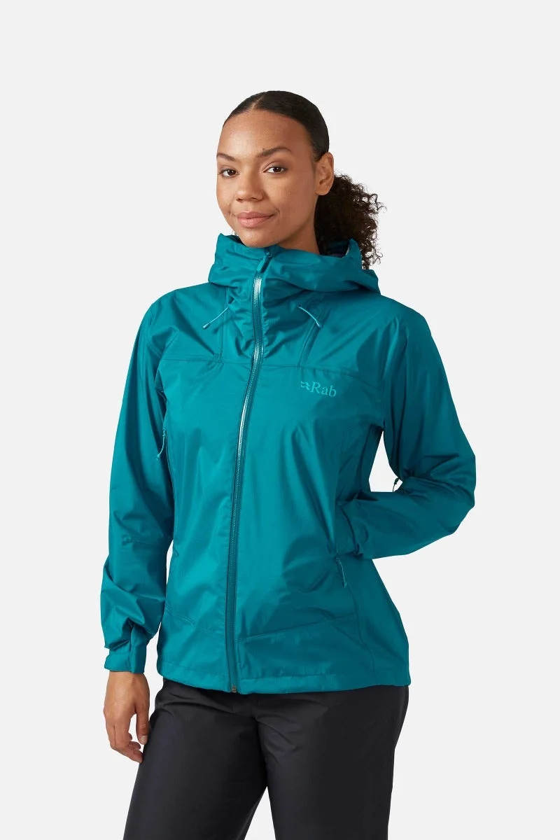 Rab Downpour Plus 2.0 Waterproof Jacket Women's | Miyar Adventures