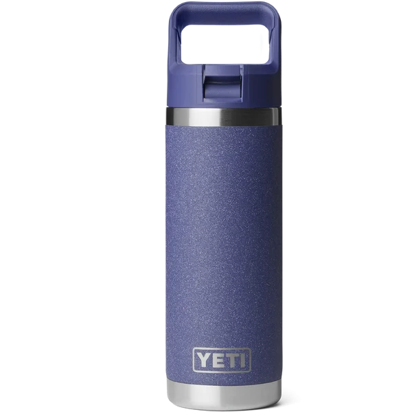 Rambler 18 oz Bottle with Color Matching Straw Cap