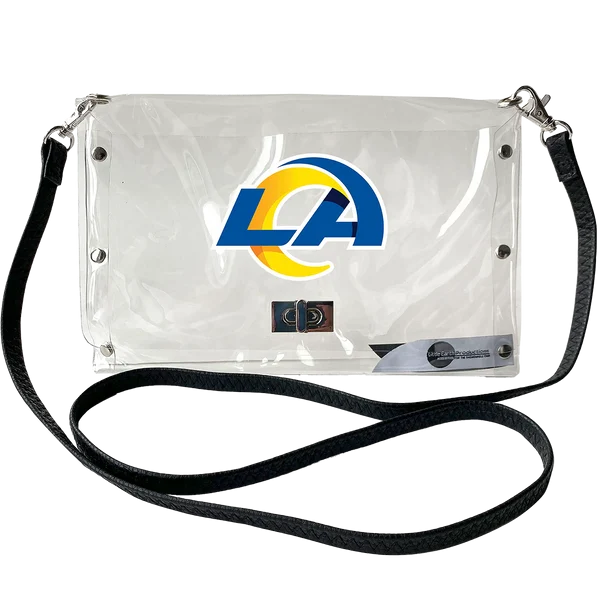 Rams Clear Envelope Purse