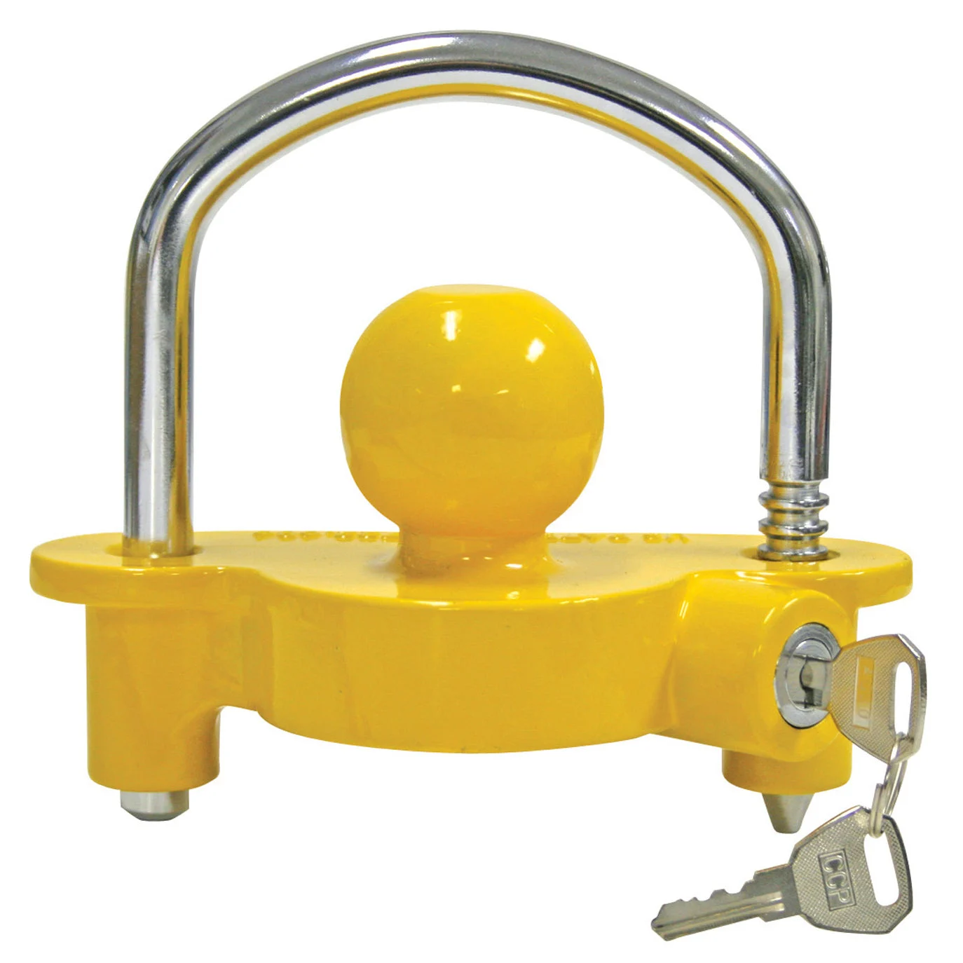 Reese Steel Universal Fit Trailer Coupler Lock with Two Keys | Miyar Adventures