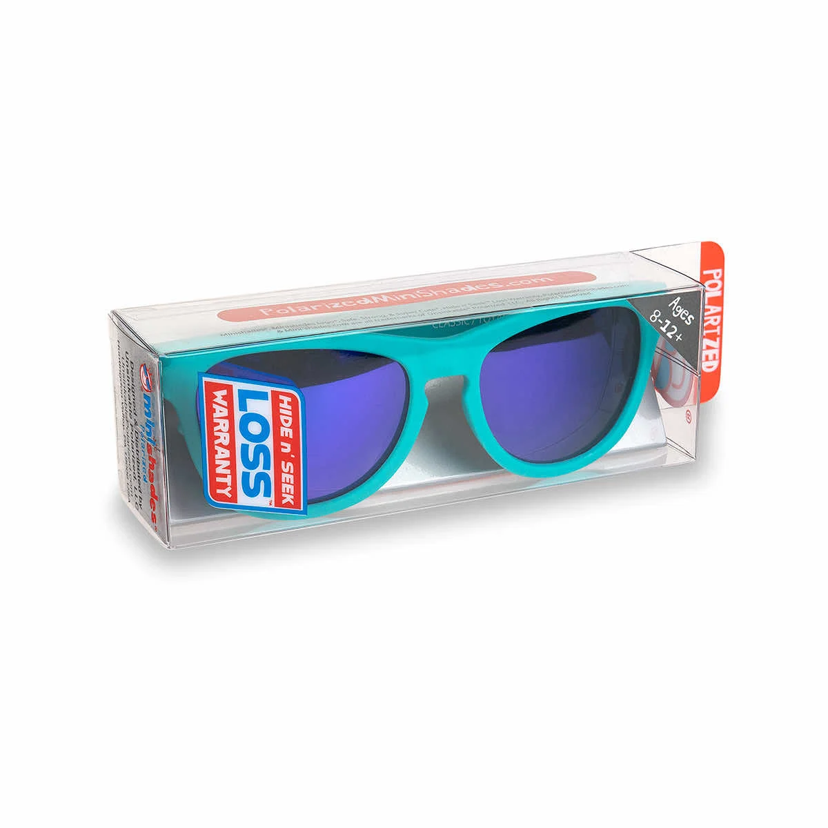 Reflekt Kids' Mini Shades Polarized Teal Sunglasses - Ages 8-12+