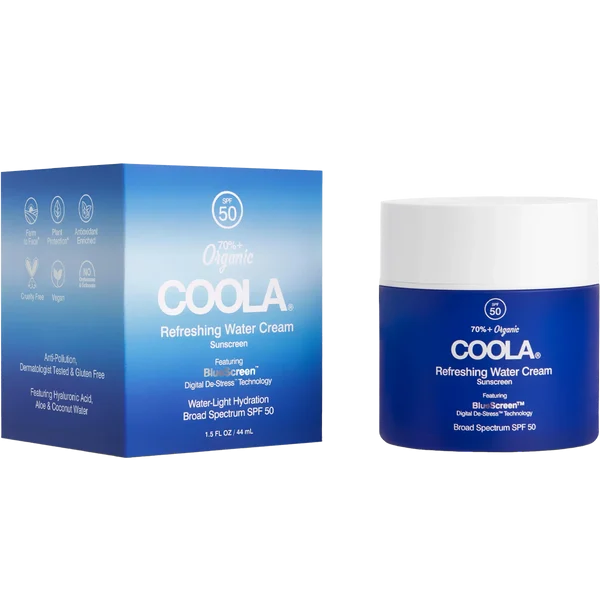 Refreshing Water Cream Organic Face Sunscreen SPF 50
