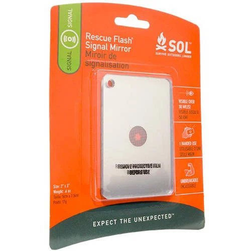 Rescue Flash™ Mirror Packaged Kit Plastic Case | Miyar Adventures