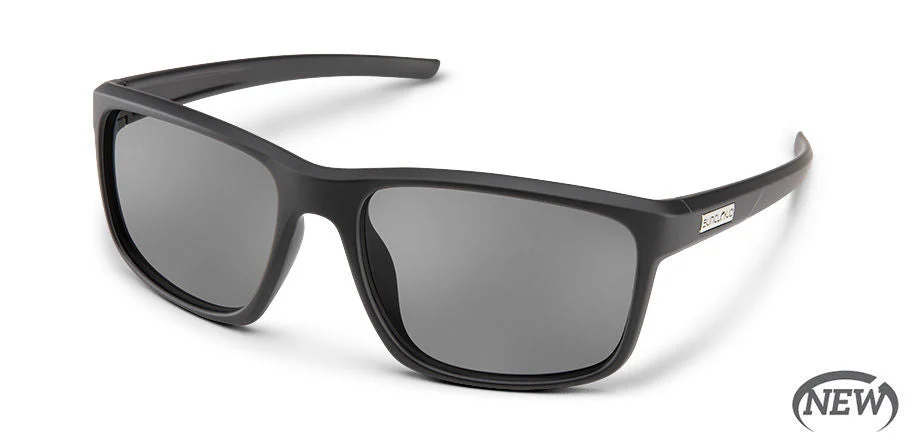 Respek Matte Black | Polarized Gray