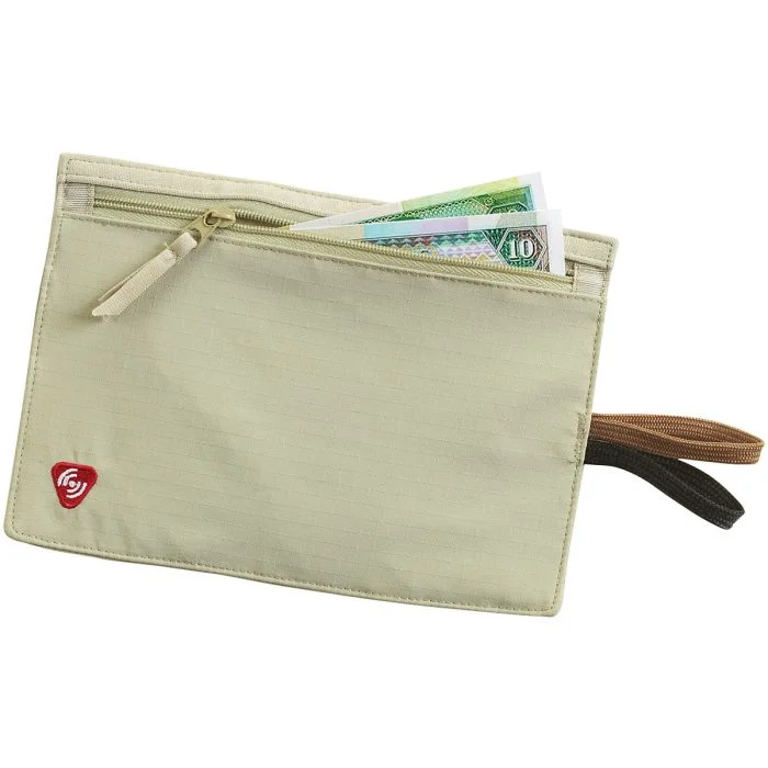 RFID TRAVEL WALLET - TAN