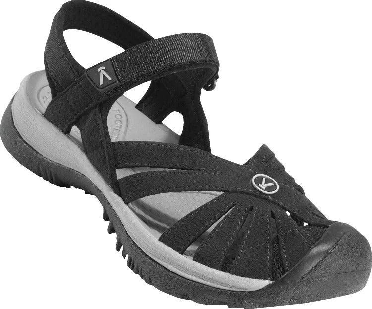 ROSE SANDAL W-BLACK/NEUTRAL GRAY