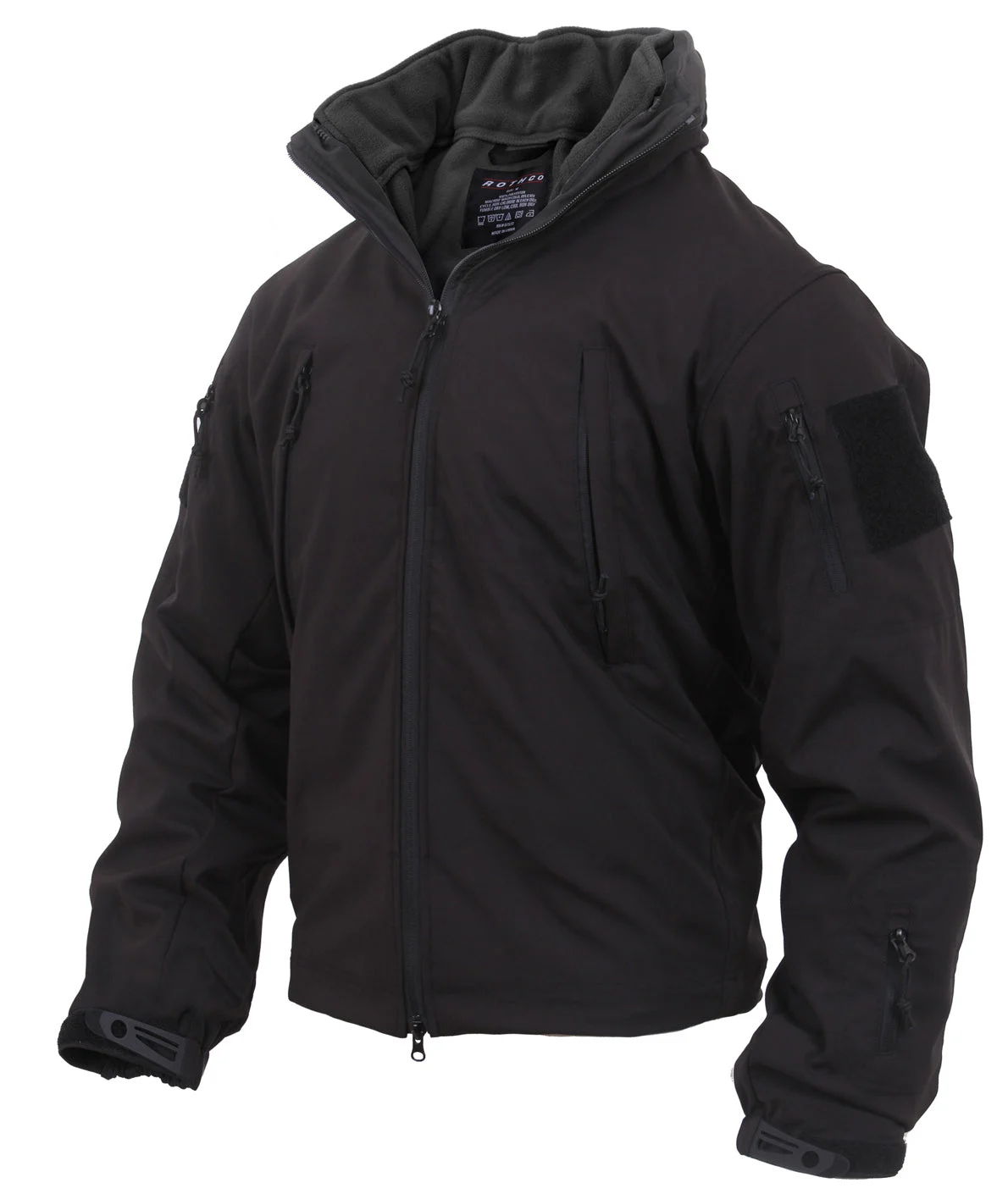 Rothco 3-in-1 Spec Ops Soft Shell Jacket-Black-4XL
