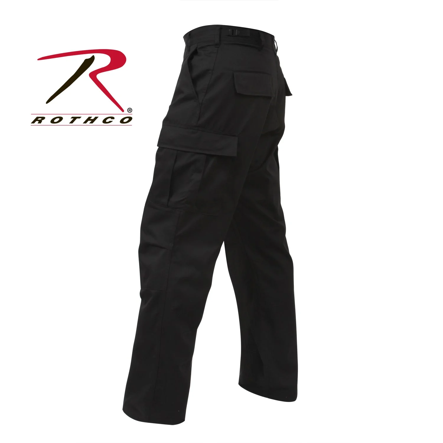 ROTHCO BDU PANT BLACK P/C - 3X