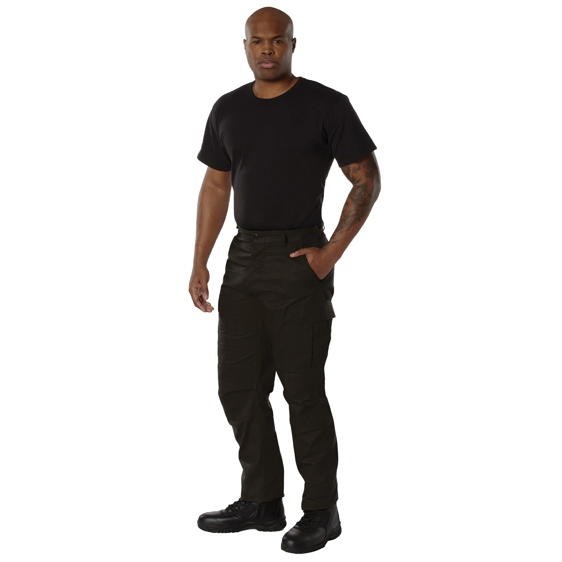 ROTHCO BDU PANT R/S - Black
