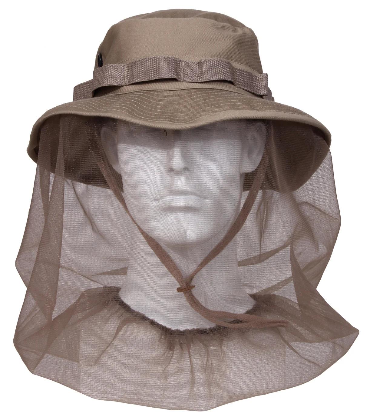 Rothco Boonie Hat With Mosquito Netting - Khaki