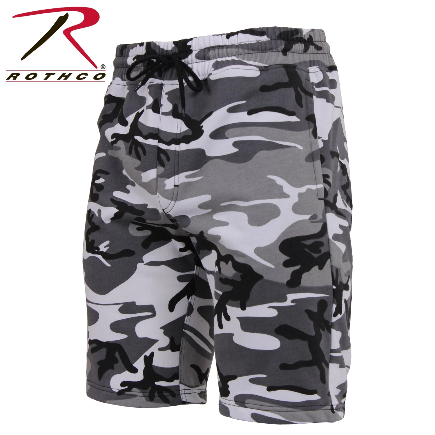 Rothco Camo Sweat Shorts - City Camo