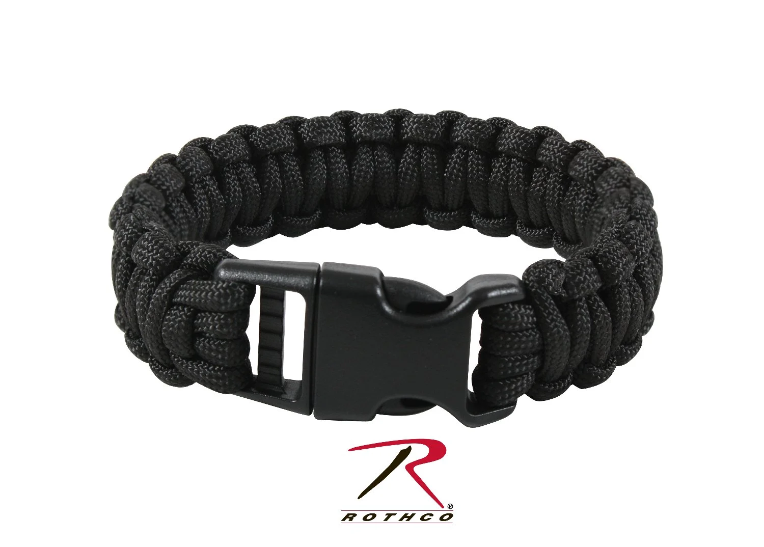 Rothco Deluxe Paracord Bracelets - Black