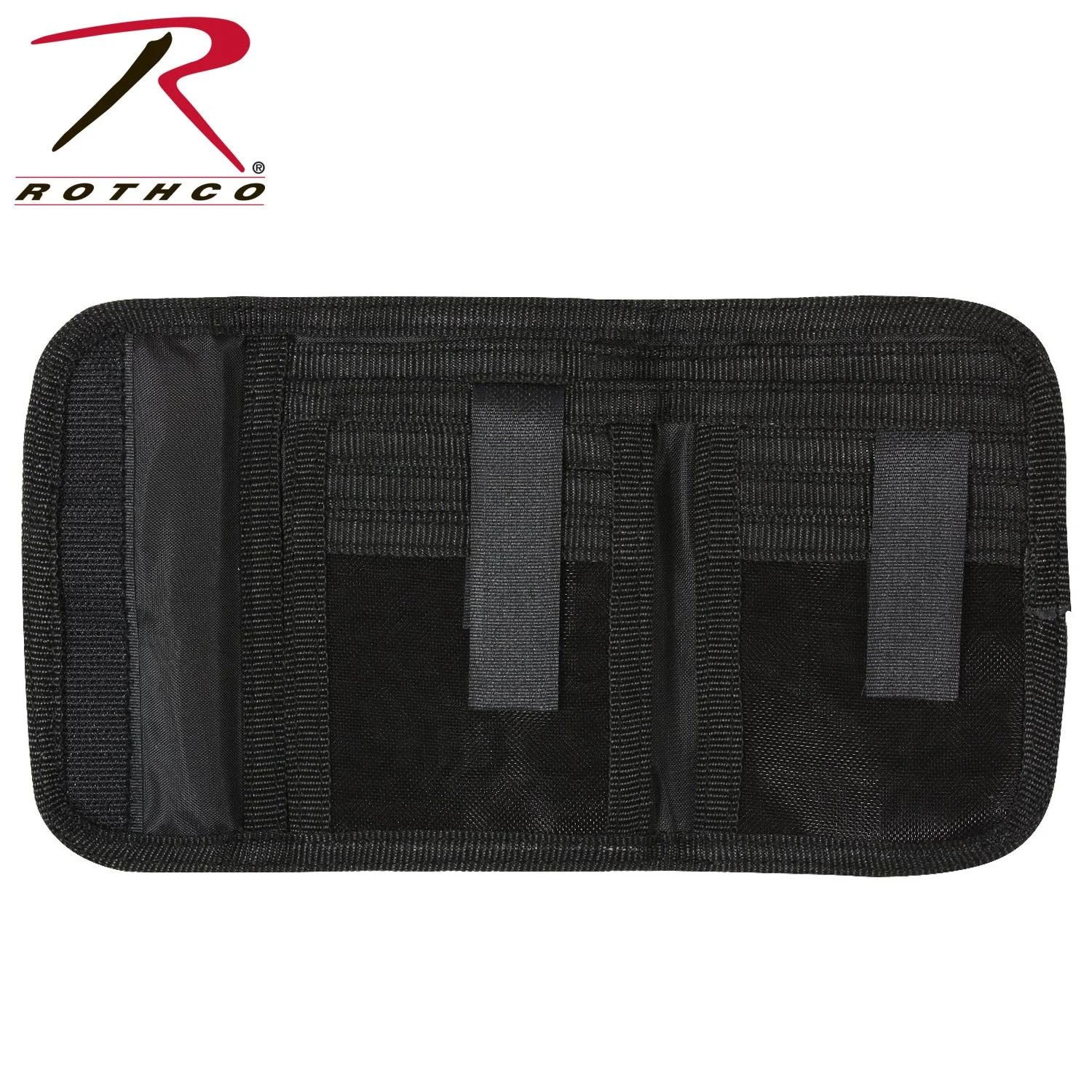 ROTHCO DELUXE TRI-FOLD ID WALLET - BLACK