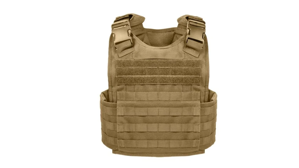 ROTHCO MOLLE PLATE CARRIER VEST - COYOTE