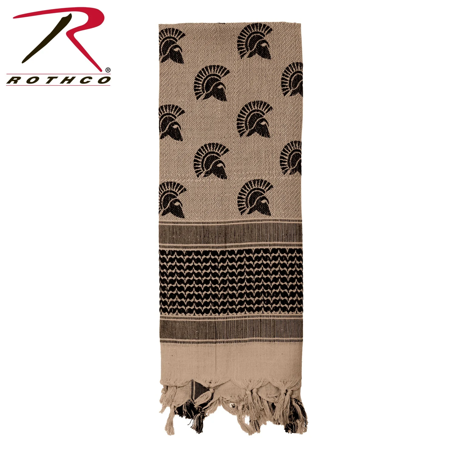 Rothco Spartan Shemagh Tactical Desert Scarf - Tan