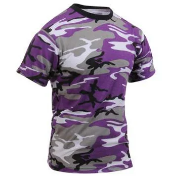 ROTHCO T-SHIRT / ULTRA VIOLET CAMO