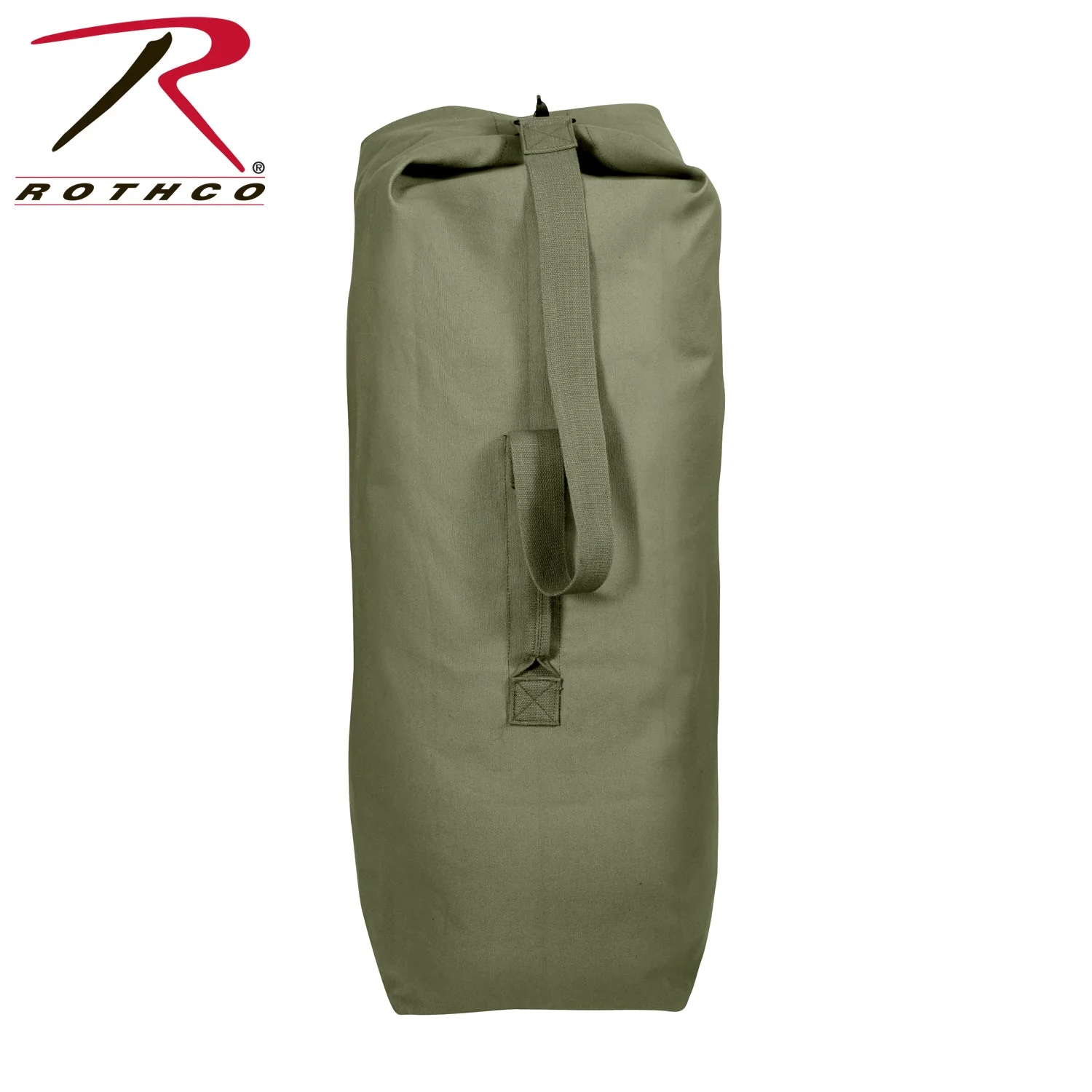 ROTHCO TOP LOAD CANVAS DUFFLE / 30" X 50" - OD
