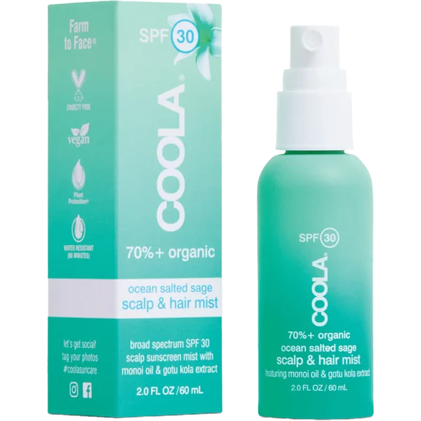 Scalp & Hair Mist Organic Sunscreen SPF 30