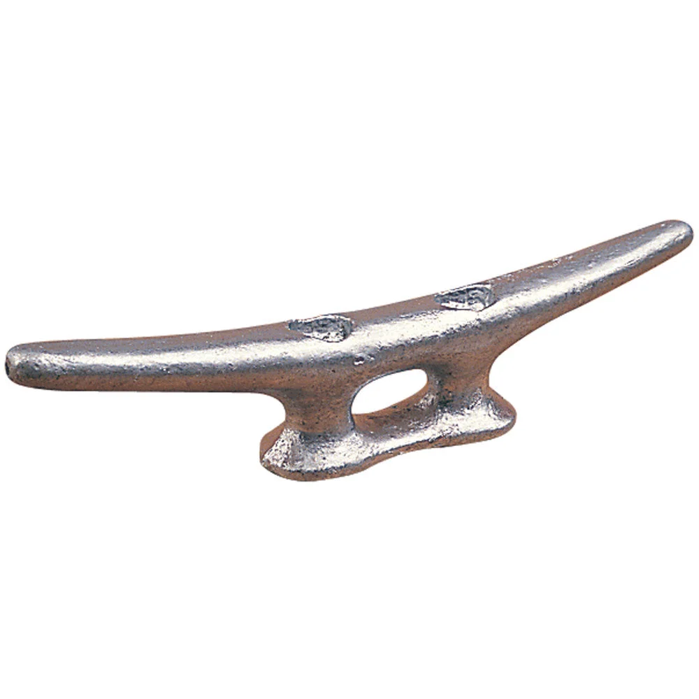 Sea-Dog 040108 Flat Head Open-Base Iron Cleat - 8 | Miyar Adventures