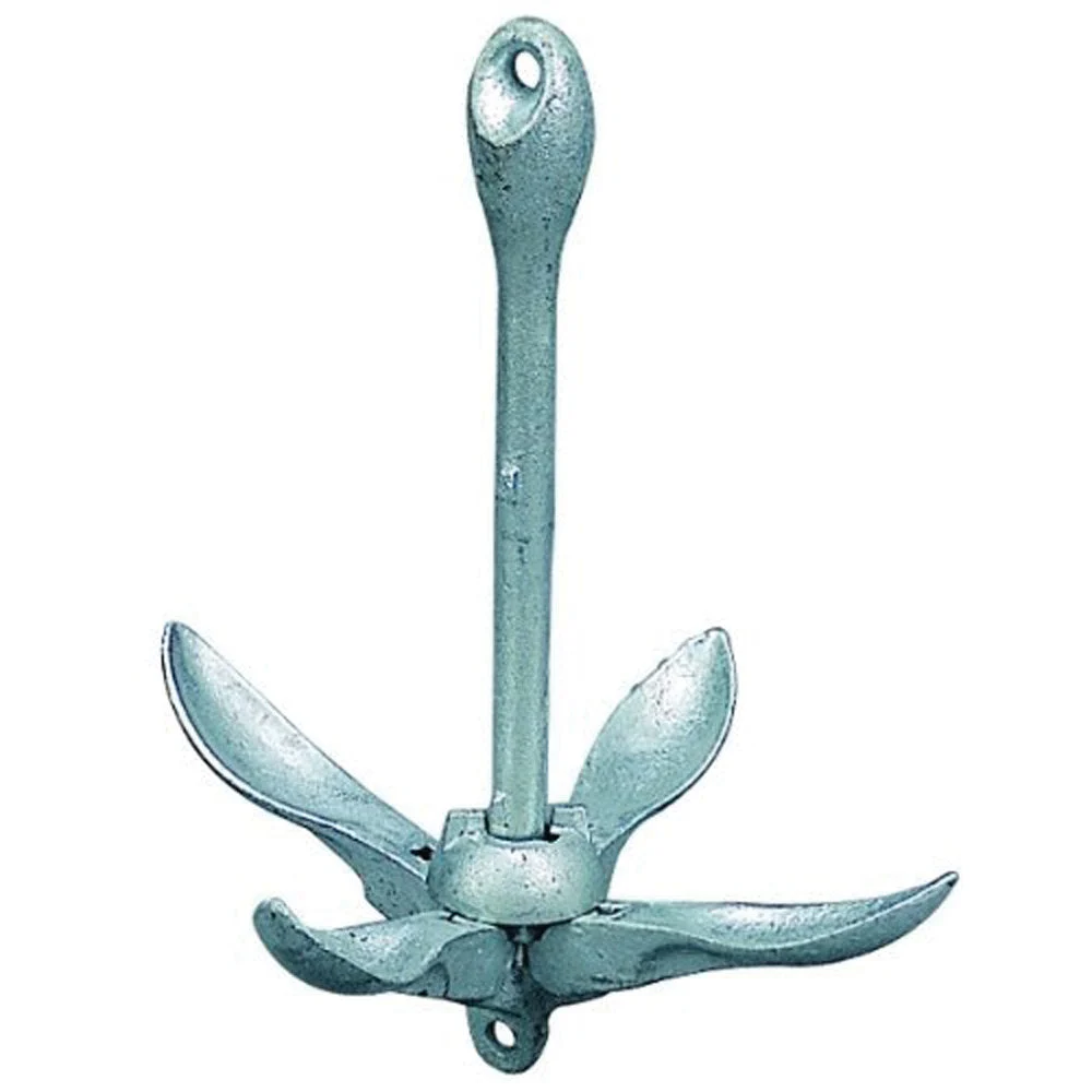 Sea-Dog 3.5 Lbs. Galvanized Folding Grapnel Anchor | Miyar Adventures