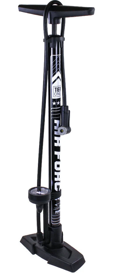 Serfas FP-T1BK AIR FORCE TIER ONE Floor Pump | Miyar Adventures