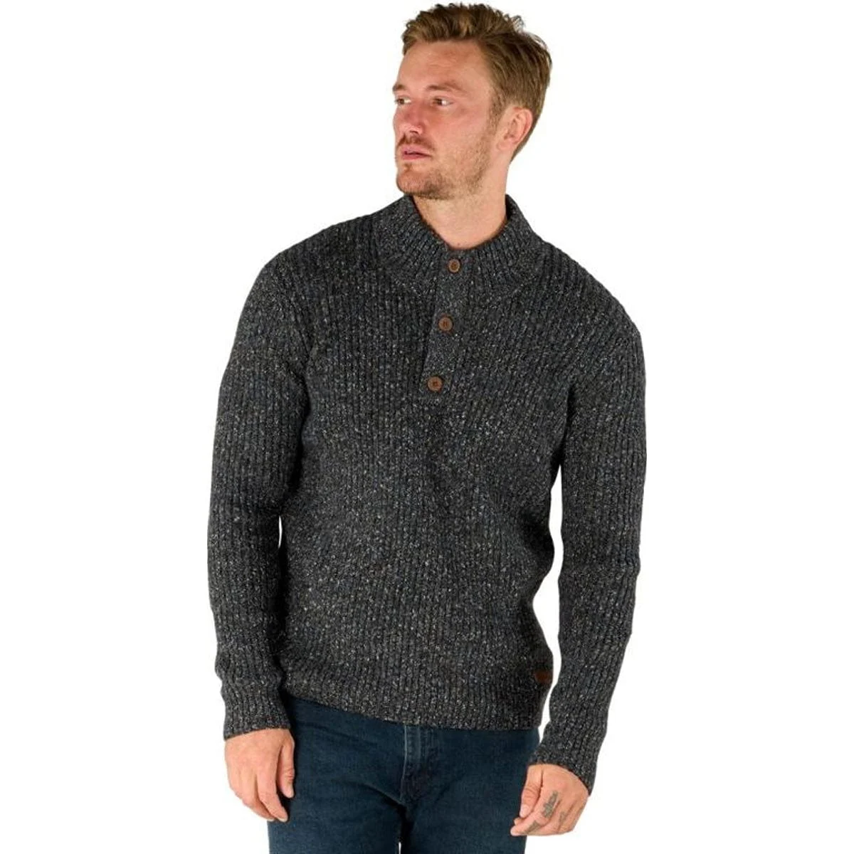 Sherpa Adventure Gear Men's Ranga Button Mock Neck
