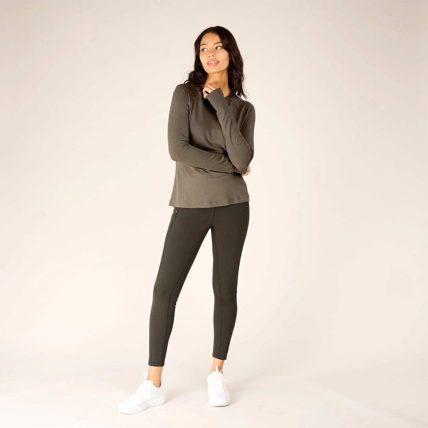 Sherpa Adventure Gear Women's Tendu Active Long Sleeve Crew