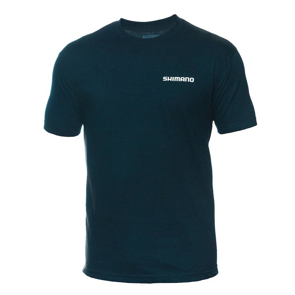 Shimano Logo Short Sleeve Crew Neck T-Shirt | Miyar Adventures