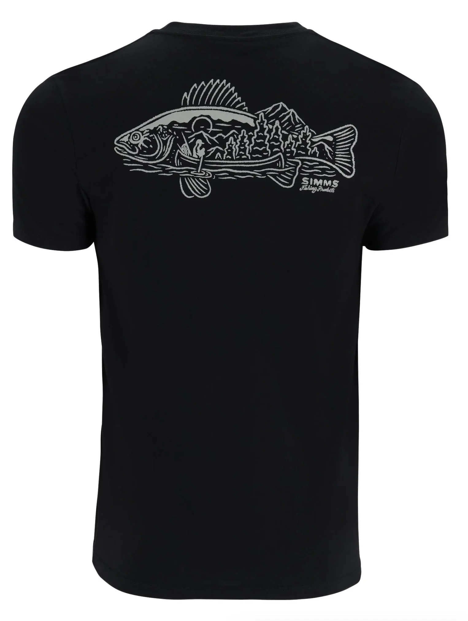 Simms Walleye Scene T-Shirt Men's | Miyar Adventures