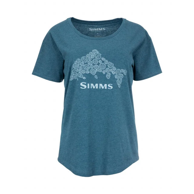 Simms Women's Floral Trout T-Shirt | Miyar Adventures