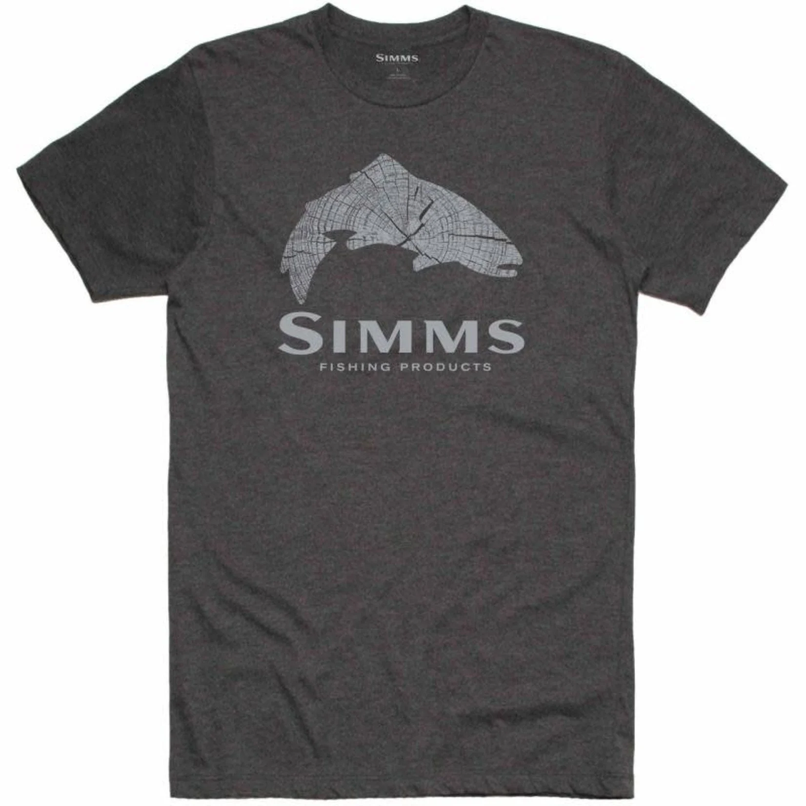 Simms Wood Trout Fill T-Shirt Men's | Miyar Adventures