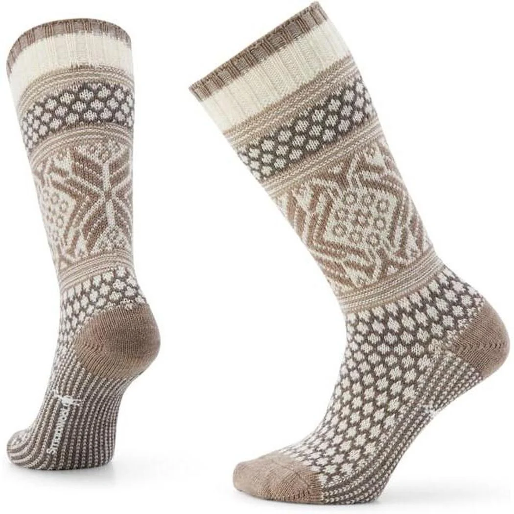 Smartwool Everyday Popcorn Snowflake Pattern Crew Socks