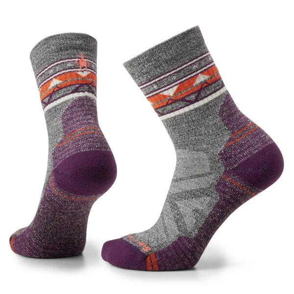 Smartwool Hike Light Cushion Mid Crew Zig Zag Valley - Women's