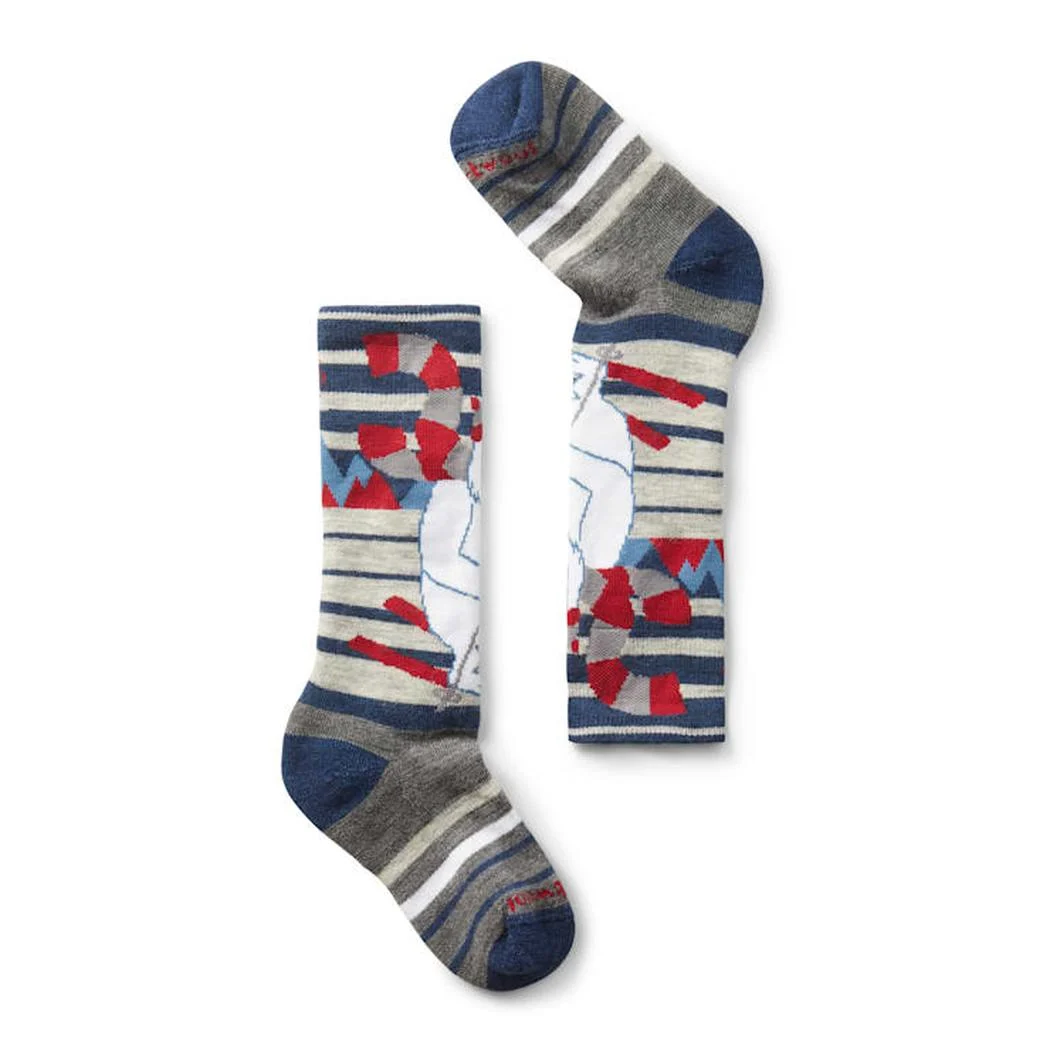 Smartwool Kid's Wintersport Full Cushion Yeti Pattern OTC Socks