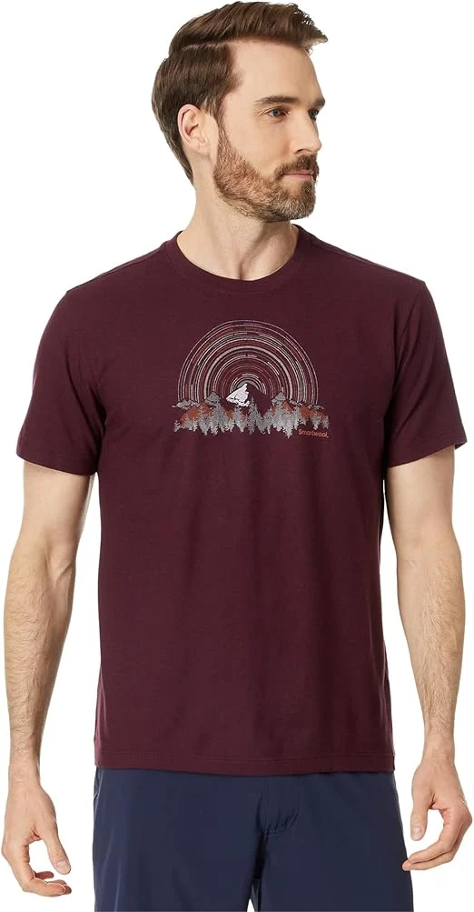 Smartwool Never Summer Mountain Graphic Short Sleeve Tee | Miyar Adventures