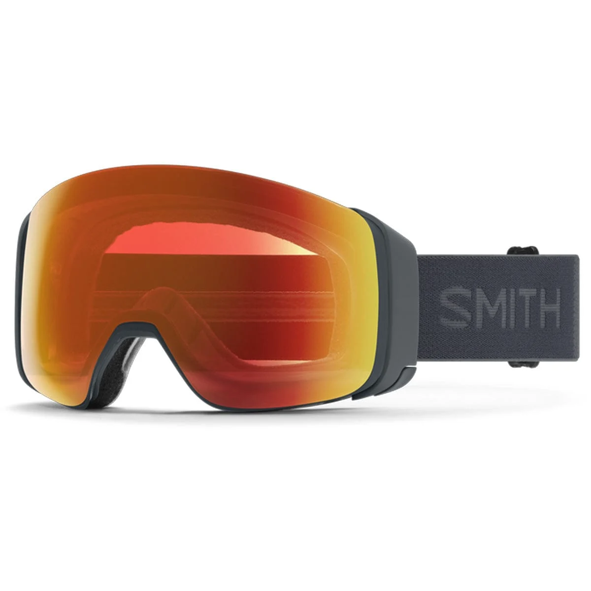 Smith 4D MagSlate/ChromaPop Everyday Red Mirror/Chromapop Storm Yellow Flash Snow Goggles