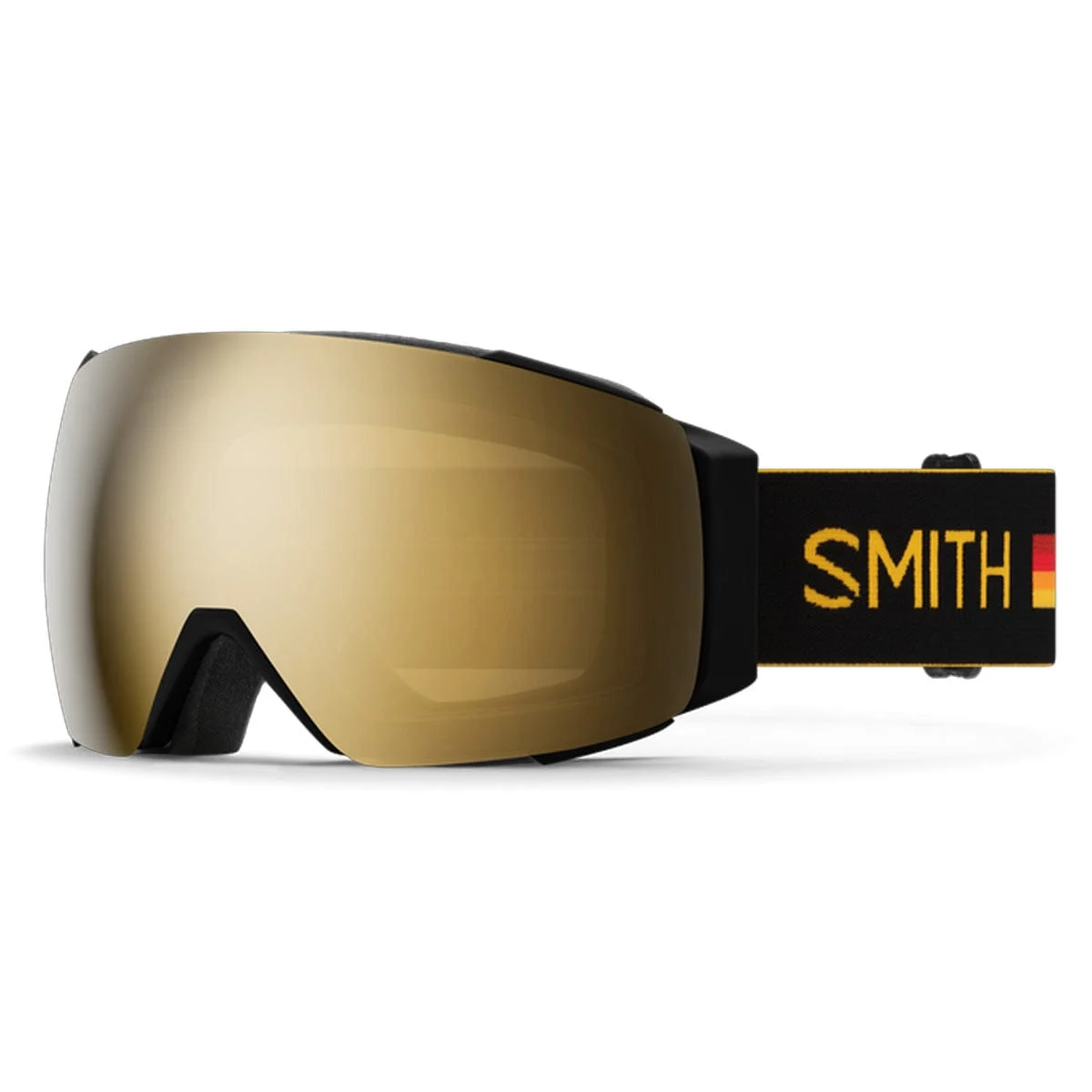 Smith I/O MagSpeed Racer/ChromaPop Sun Black Gold Mirror/Chromapop Storm Blue Sensor Mirror Snow Goggles