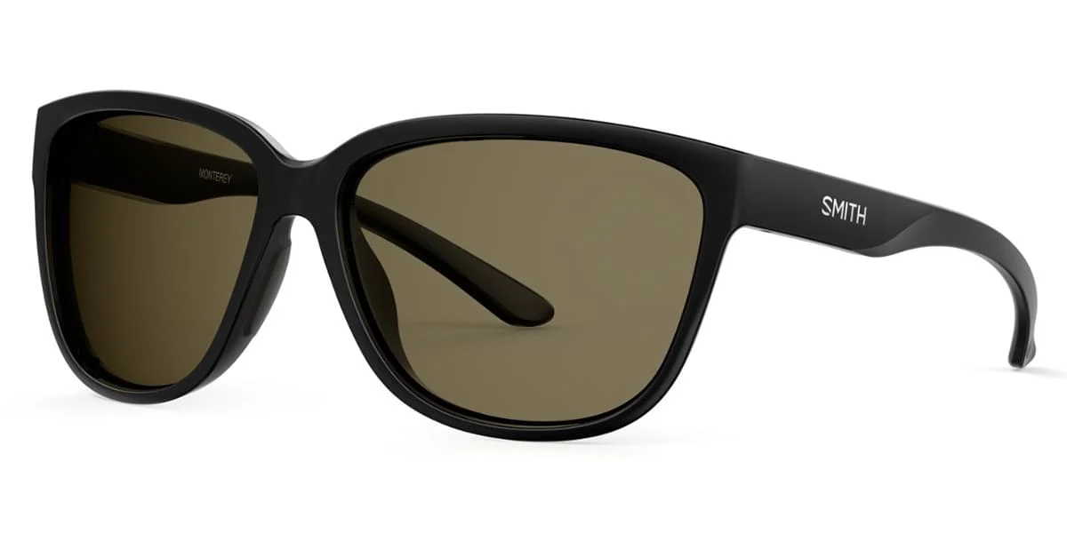 Smith Monterey Sunglasses Black Frame ChromaPop Polarized Gray Green L | Miyar Adventures
