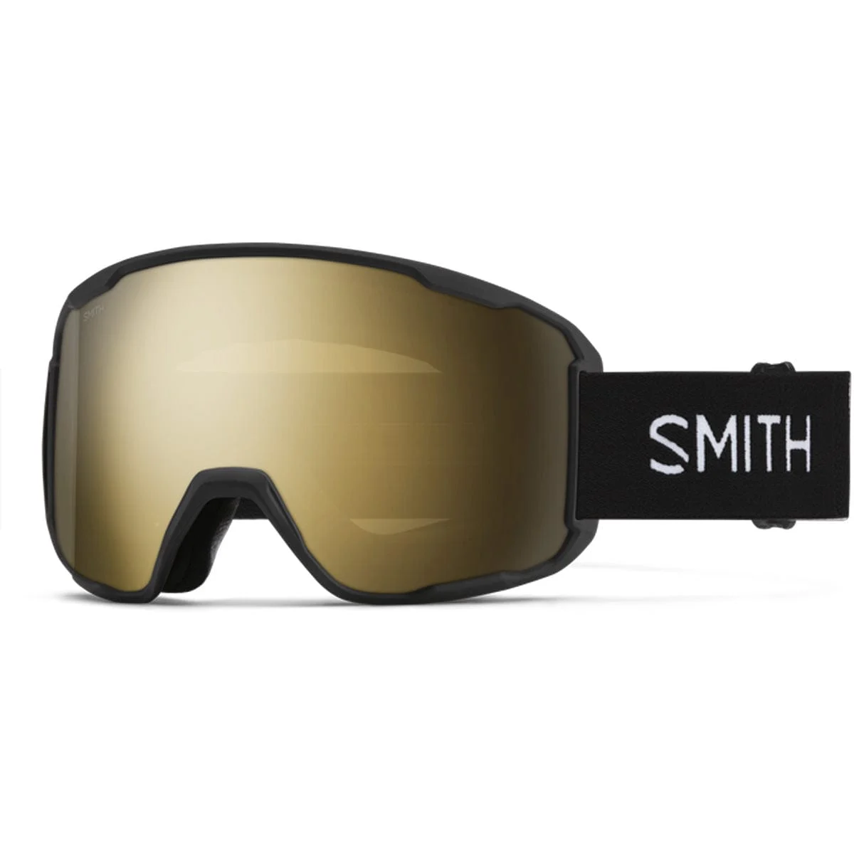 Smith Preview Black/ChromaPop Sun Black Gold Mirror Snow Goggles