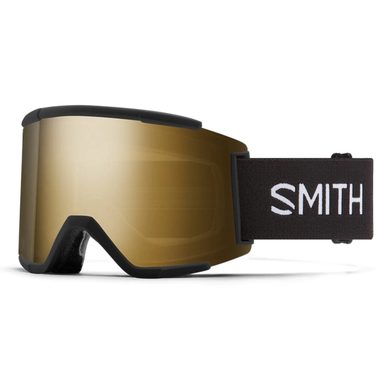 Smith Squad XLBlack/ChromaPop Sun Black Gold Mirror/Chromapop Storm Rose Flash Snow Goggles