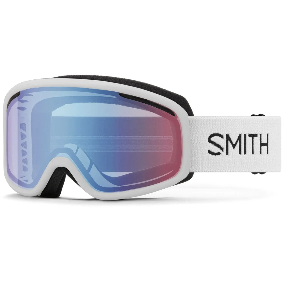 Smith VogueWhite/Blue Sensor Mirror Snow Goggles