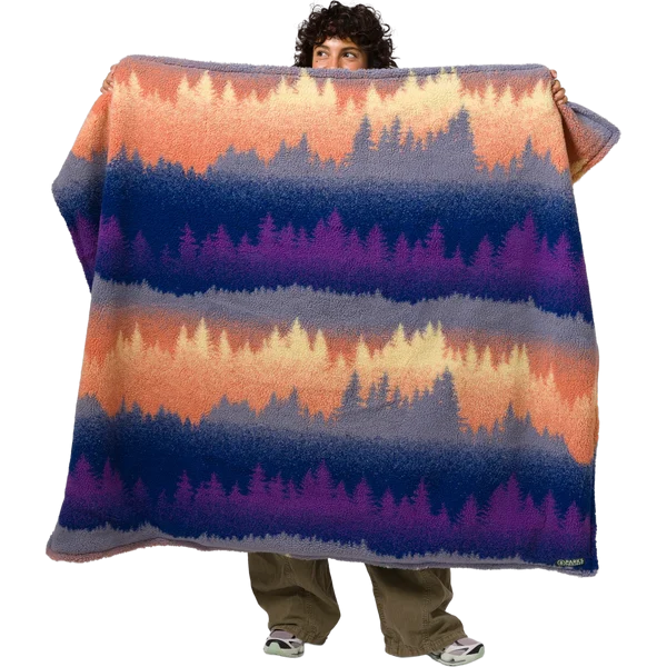 Smoky Mtn. Haze Fleece Throw
