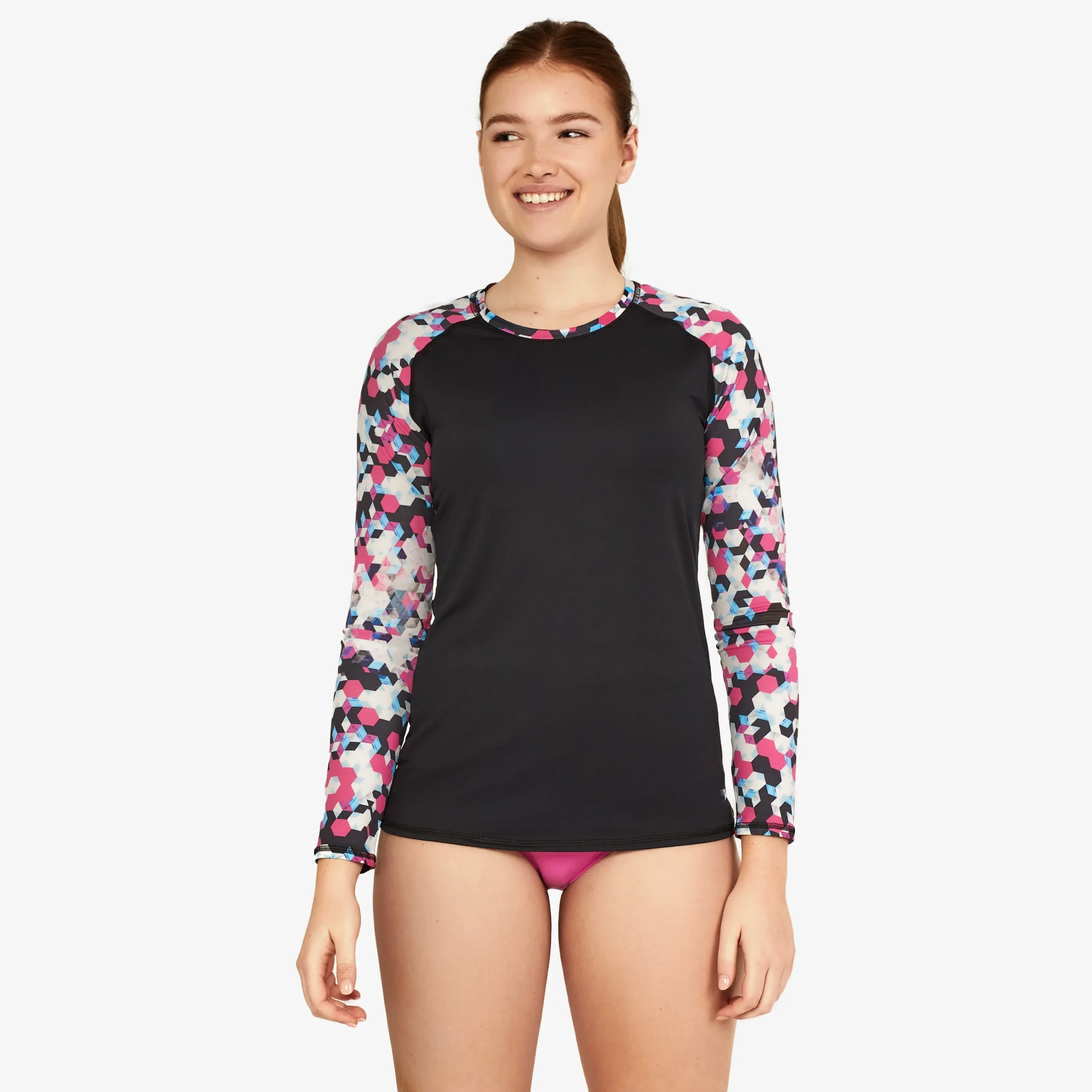 Speedo L/S Printed Rashguard Women's | Miyar Adventures